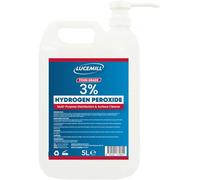 Lucemill Hydrogen Peroxide 3% Food Grade I 5 Litre I Liquid Hydrogen Peroxide Food Grade I Unstabilised I Eco Friendly I Additive Free I Comes with Pump Dispenser