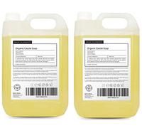 Lucemill Organic Castile Liquid Soap I 10 Litre I 100% Pure Certified Natural Soap I Gentle On Skin and Best For Body Wash Shampoo & Laundry Detergent