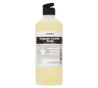 Lucemill Organic Castile Liquid Soap I 500ml I 100% Pure Certified Natural Soap I Gentle On Skin and Best For Body Wash Shampoo & Laundry Detergent I Comes with Flip Top