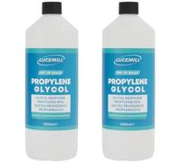 Lucemill Propylene Glycol (MPG) I 2 x 1 Litre I 99.8% High Propylene Glycol for Cosmetic, Pharmaceutical, Industrial & Food Applications I USP/EP Pharmaceutical Grade