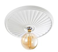 Lucena Large Semi Flush Ceiling Light White Netlighting White One Size