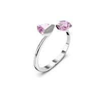 Lucent Bangle Bracelet - female - Swarovski - Bracelets - Gray - S - Accessories S