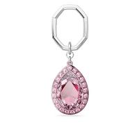 Swarovski Pink Pear Cut Keychain 5666646 - Woman - Aluminium Pink/Silver