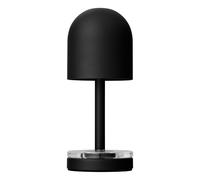 LUCEO Portable Table Lamp Black/ Clear
