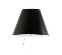 Luceplan Costanza floor lamp D13t, aluminium/black