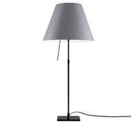 Luceplan Costanza Table lamp D13 black/concrete grey