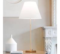 Luceplan Costanza table lamp D13 brass/white