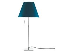 Luceplan Costanza table lamp D13i aluminium/blue