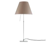 Luceplan Costanza table lamp D13i aluminium/nougat