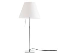 Luceplan Costanza table lamp D13i aluminium/white