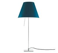 Luceplan Costanza table lamp D13if aluminium/blue