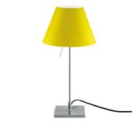 Luceplan Costanzina table lamp alu, canary yellow