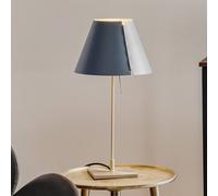 Luceplan Costanzina table lamp alu, concrete grey