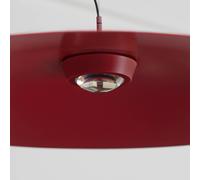 Luceplan Koinè LED pendant light 927 Ø110cm red