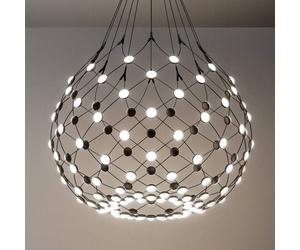 Luceplan Mesh pendant lamp Ø 80cm 2m suspension system