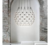 Luceplan Mesh Wireless Hanging Light, Ø 100 cm, 2 m, Bluetooth
