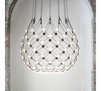 Luceplan Mesh Wireless Hanging Light, Ø 100 cm, 3 m, Bluetooth