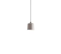Luceplan Zile pendant light dove grey matt, Ø 20cm