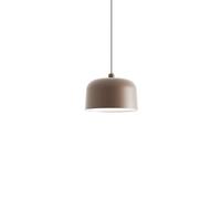 Luceplan Zile pendant light brick red matt, Ø 40 cm