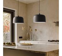 Luceplan Zile Pendant Ø40 Matt Black