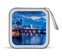 Lucerne CD Case Portable DVD Storage Small CD Holder Organizer for Home Travel