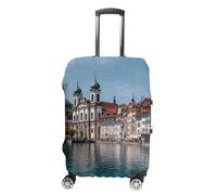 Lucerne Switzerland Funny Luggage Cover Washable Suitcase Protector Travel Baggage Covers