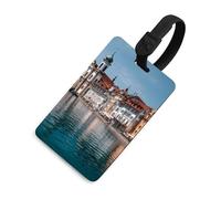 Lucerne Switzerland Funny Luggage Tag with ID Name Card Stylish Suitcase Labels Baggage Bag Tags