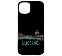 Lucerne Switzerland Travel Souvenir City Landmark Gift Case for iPhone 15 Plus