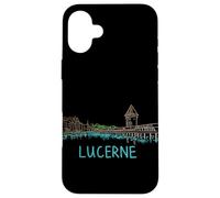 Lucerne Switzerland Travel Souvenir City Landmark Gift Case for iPhone 16 Plus
