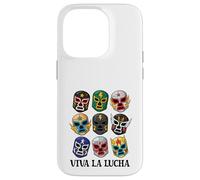 Lucha Libre Mexican Wrestling Luchador Viva La Lucha Case for iPhone 14 Pro