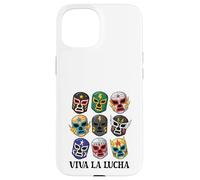 Lucha Libre Mexican Wrestling Luchador Viva La Lucha Case for iPhone 15