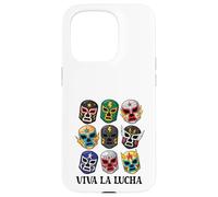Lucha Libre Mexican Wrestling Luchador Viva La Lucha Case for iPhone 15 Pro