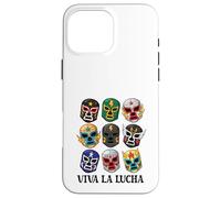 Lucha Libre Mexican Wrestling Luchador Viva La Lucha Case for iPhone 16 Pro Max