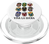 Lucha Libre Mexican Wrestling Luchador Viva La Lucha PopSockets PopGrip for MagSafe