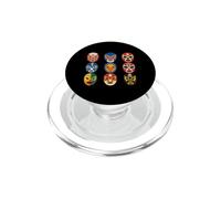 Lucha Libre Wrestling Masks Funny Mexican Wrestler Gifts PopSockets PopGrip for MagSafe