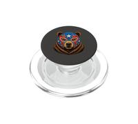 Luchador Lucha Libre - Freestyle Wrestling Bear PopSockets PopGrip for MagSafe