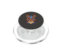 Luchador Lucha Libre Freestyle Wrestling Fox PopSockets PopGrip for MagSafe