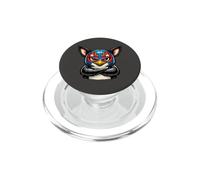 Luchador Lucha Libre Freestyle Wrestling Penguin PopSockets PopGrip for MagSafe