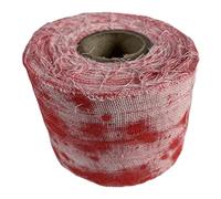 luchike 1 Roll 11 Yards Halloween Bloody Gauze Bandage Tape Mummy Bandage Makeup Decoration Tapes Cosplay Party Photography Props
