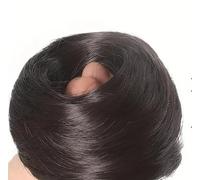 LUCHISIR Luchisir Fluffy Bun Styler - European High-end Women's Scrunchie, Faux Wig Scrunchie for Fine Soft Hair Blonde Hair Clip for Women 13 Hair Color Options (20g)(棕黑)
