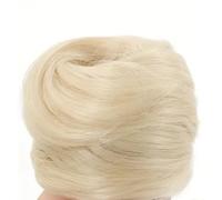 LUCHISIR Luchisir Fluffy Bun Styler - European High-end Women's Scrunchie, Faux Wig Scrunchie for Fine Soft Hair Blonde Hair Clip for Women 13 Hair Color Options (20g)(613)