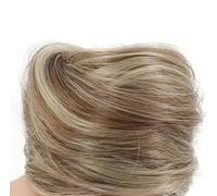 LUCHISIR Luchisir Fluffy Bun Styler - European High-end Women's Scrunchie, Faux Wig Scrunchie for Fine Soft Hair Blonde Hair Clip for Women 13 Hair Color Options (20g)(12H613)