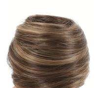 LUCHISIR Luchisir Fluffy Bun Styler - European High-end Women's Scrunchie, Faux Wig Scrunchie for Fine Soft Hair Blonde Hair Clip for Women 13 Hair Color Options (20g)(12H24)