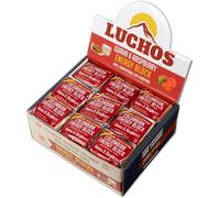 LUCHOS Natural Energy Bars Blocks for Running, Hiking, Cycling, Sports Nutrition, Healthy Snacks, High Carb, Protein, Vegan and Gluten Free, Guava and Raspberry, 27 Pieces