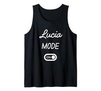 Lucia Mode On Name Tank Top
