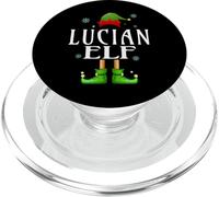 LUCIAN Elf Xmas Funny Men's Family Matching Christmas LUCIAN PopSockets PopGrip for MagSafe