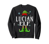 LUCIAN Elf Xmas Funny Men's Family Matching Christmas LUCIAN Sweatshirt