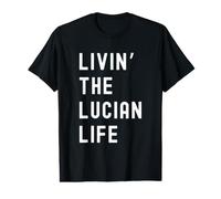 Lucian Living The Lucian Life Name Value Graphic T-Shirt
