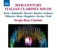 Sergio Bosi - Works For Solo Clarinet