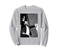 Luciano Pavarotti Opera Singer By Michael Grecco Sweatshirt